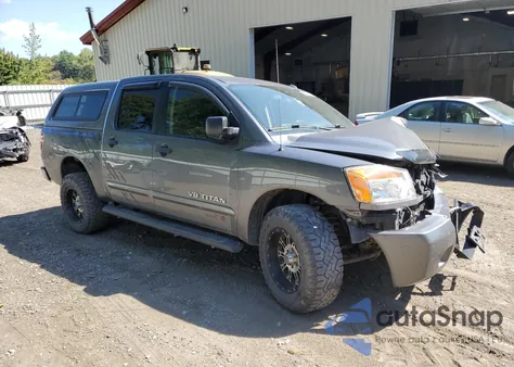 2014 Nissan Titan S from USA, damaged, VIN 1N6AA0EC8EN505585